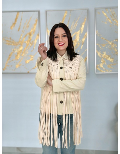 Chaqueta Macramé