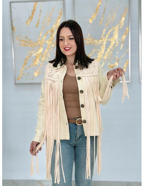 Chaqueta Macramé